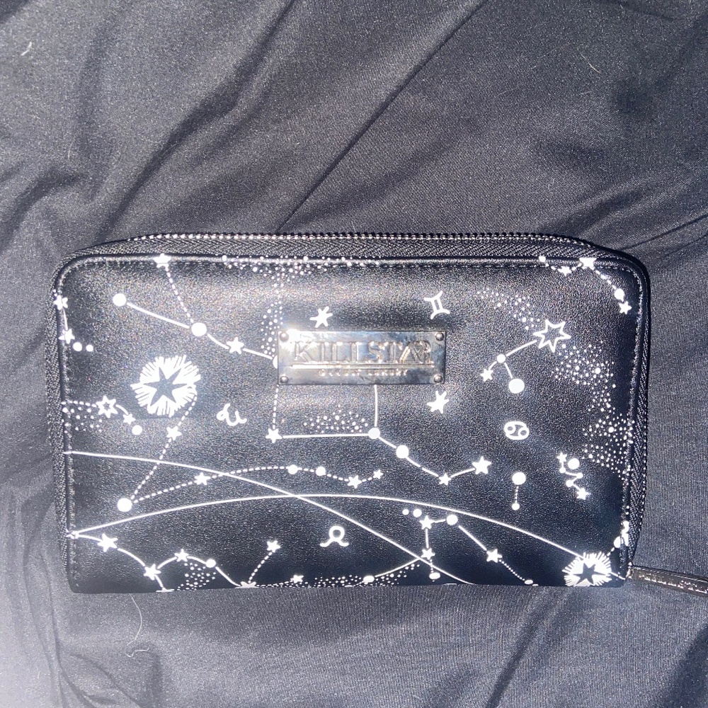 Killstar Black Star Constellation Wallet